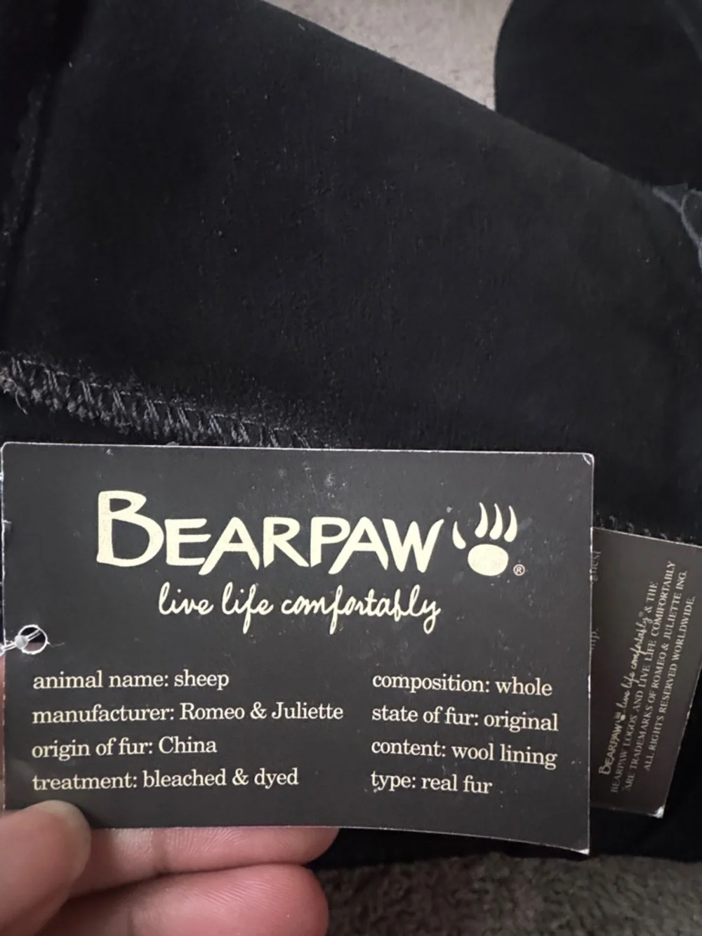 BearPaw nwt sb17